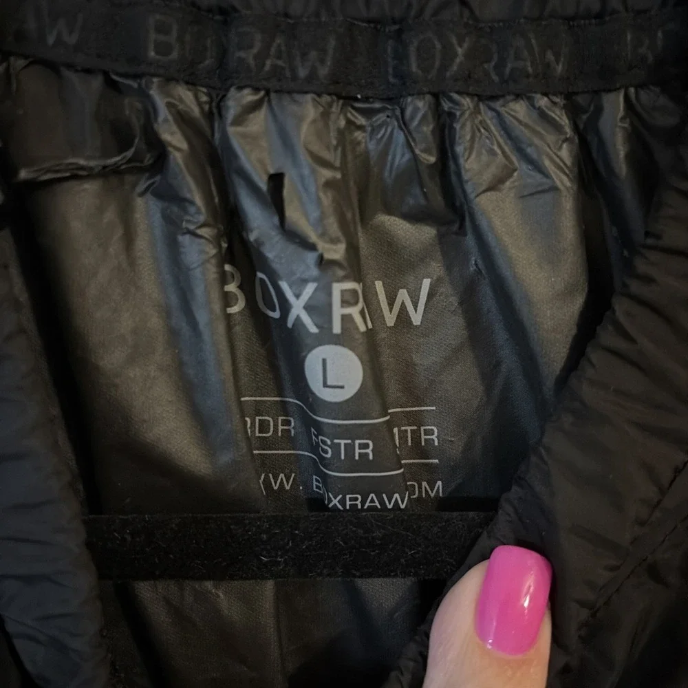 Boxraw Hagler Sauna Training Suit Top Size L Color Black